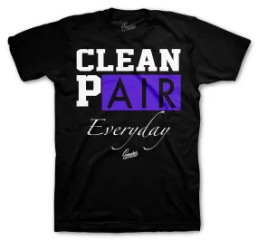 Retro 13 Court Purple Shirt - Everyday - Black