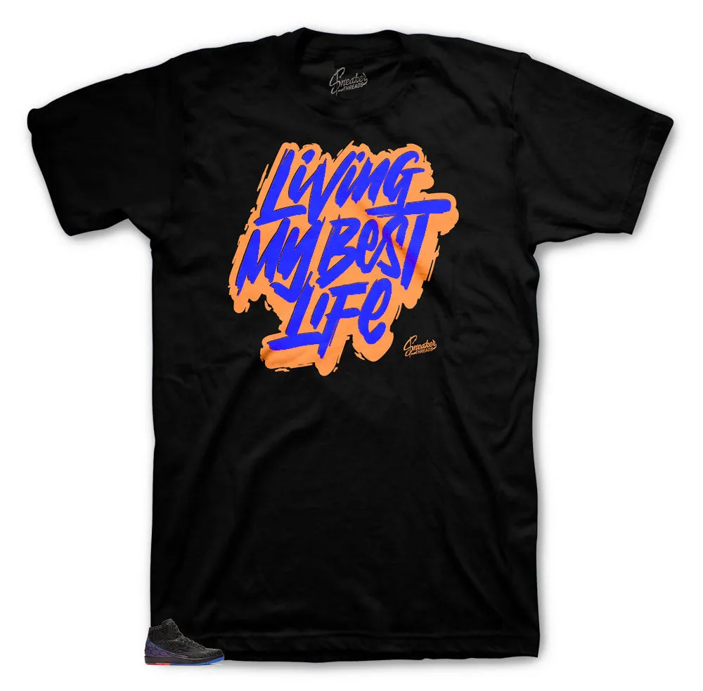 Retro 2 BHM Livin Life Shirt