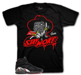 Retro 8 Playoffs Shirt - Stay Woke - Black