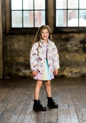 Rock Your Kid - FAIRIES PUFFER JACKET