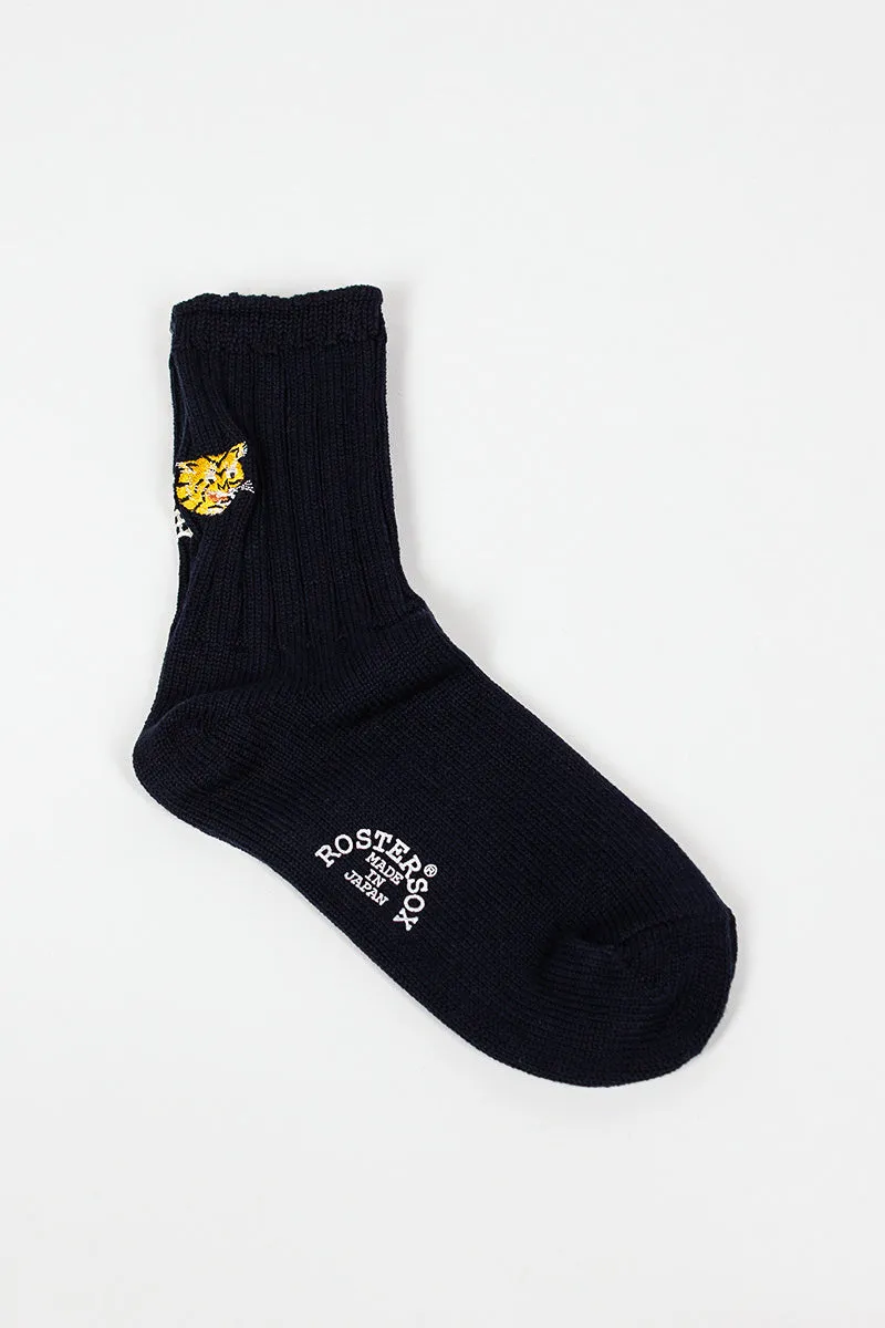 RS-193 Tiger Socks Navy