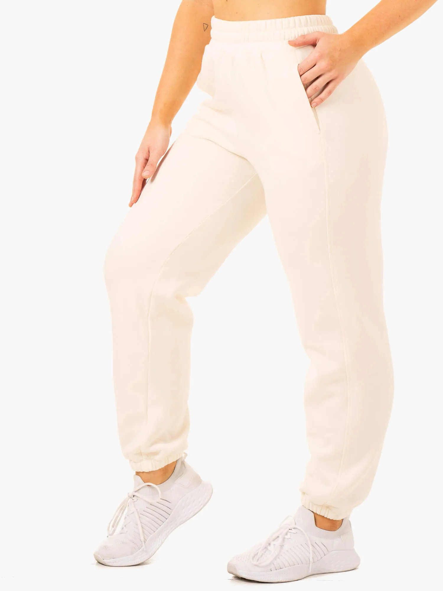 Sideline Track Pants - Vanilla