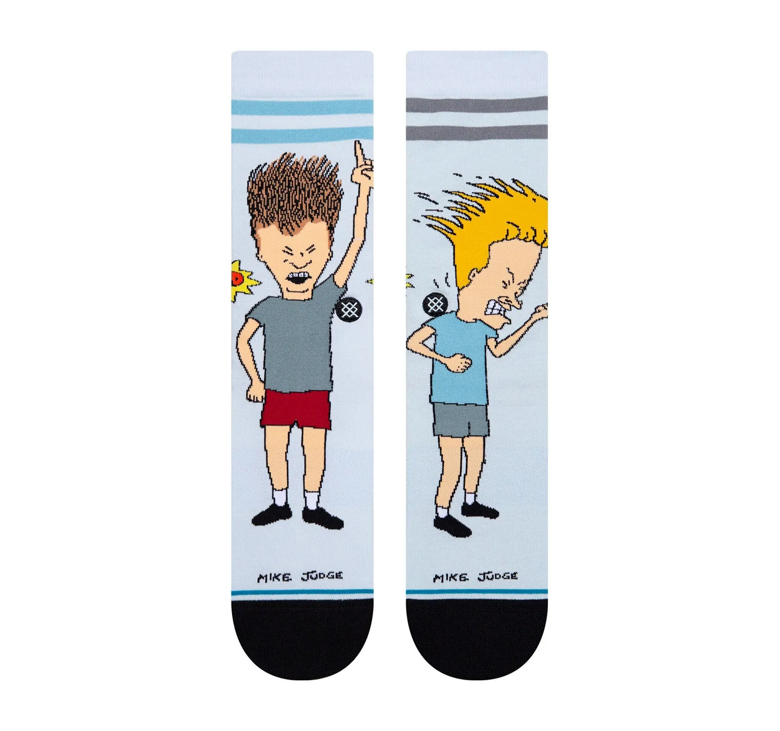 Stance Beavis and Butthead Settle Down Crew Socks