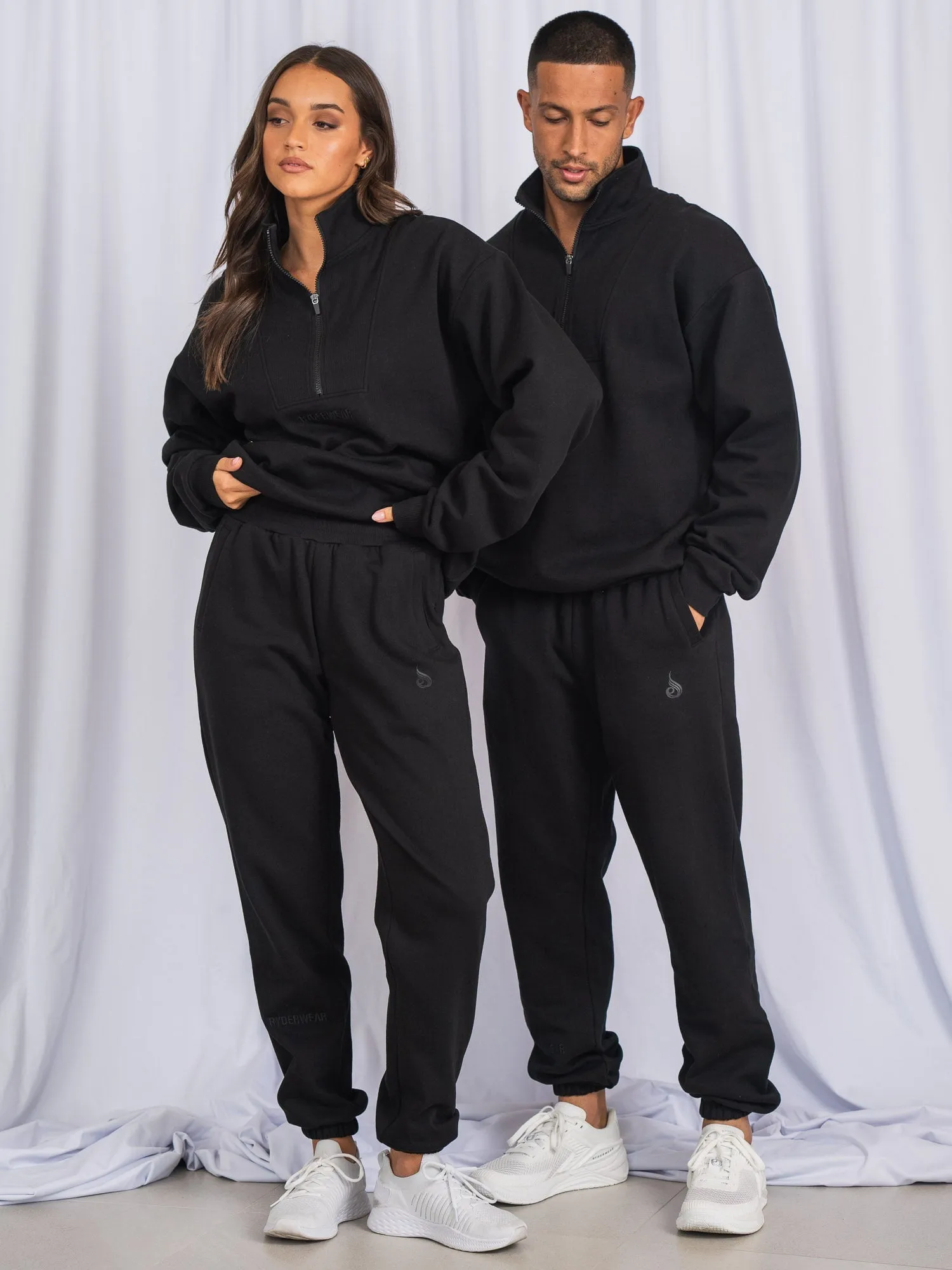 Unisex Track Pants - Black