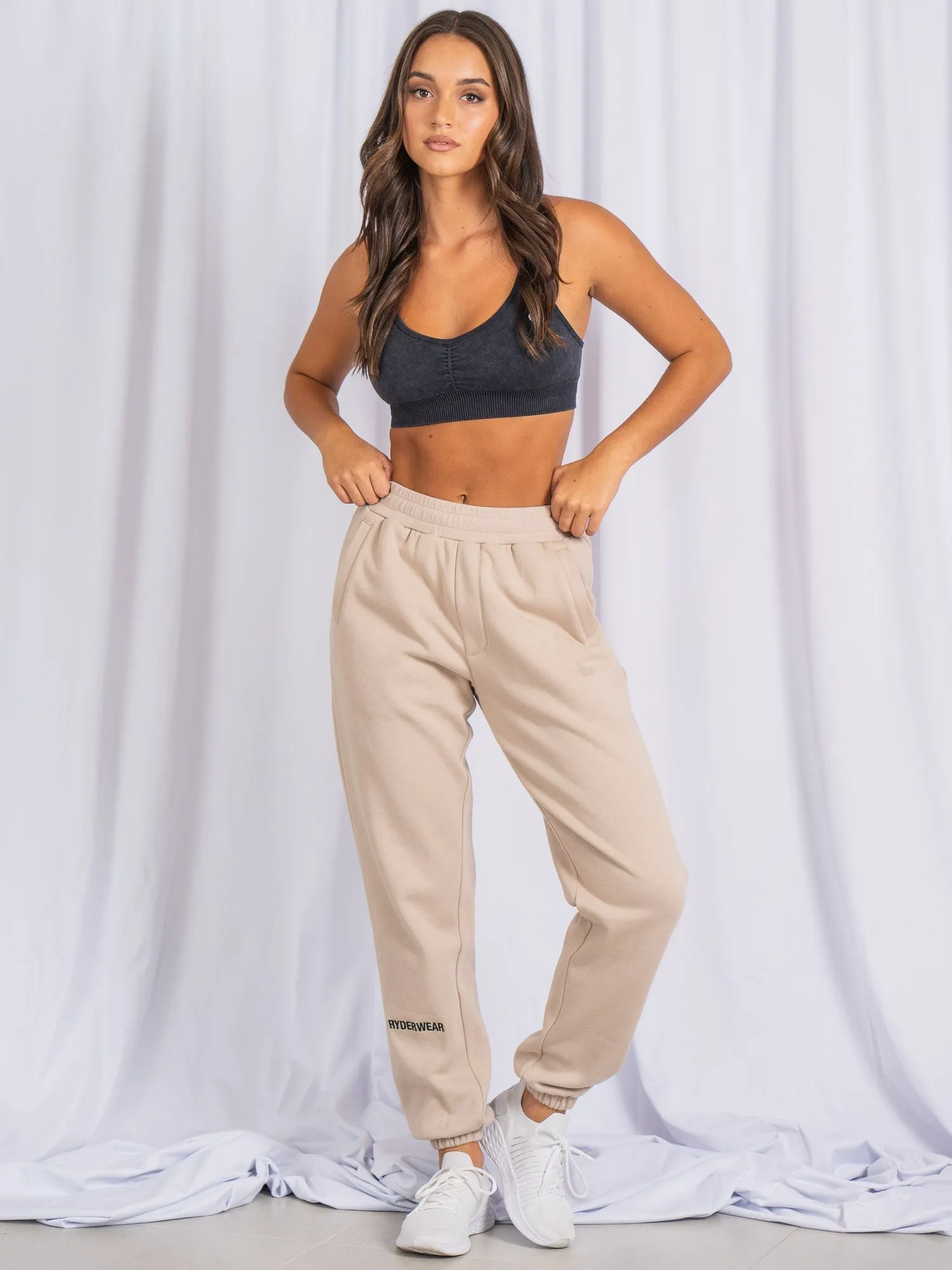 Unisex Track Pants - Sand