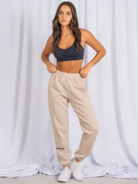 Unisex Track Pants - Sand