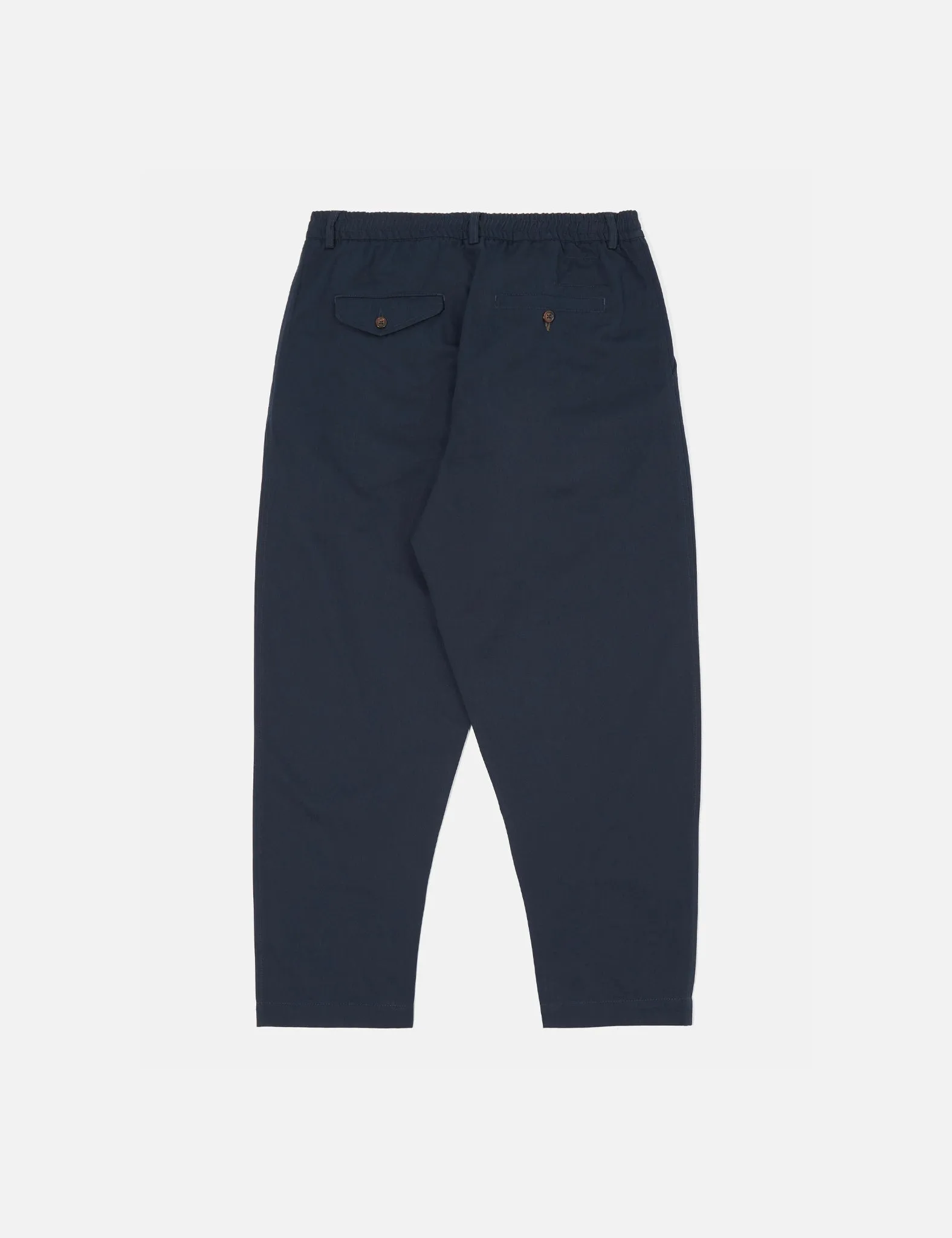 Universal Works Pleated Track Pant (Relaxed) - Navy Blue