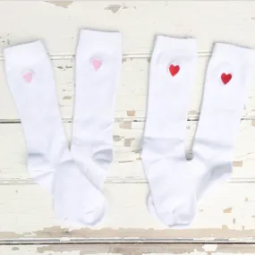 Valentine Heart Knee Socks