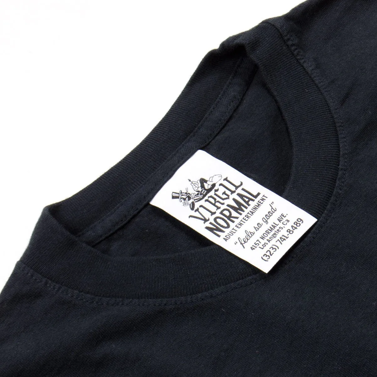 Virgil Normal - Tape Minded LS T-shirt - Black