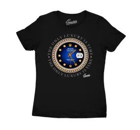 Womens Racer Blue 5 Shirt - Rollie Time - Black